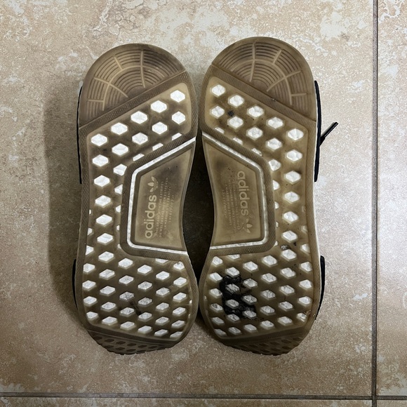 Adidas NMD R1 Primeknit 'Zebra' Size 11 - Picture 6 of 7